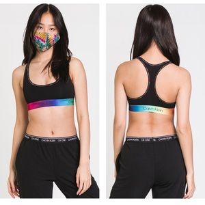 New CALVIN KLEIN Modern Cotton Pride Bra Size XS
